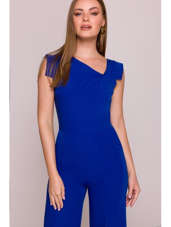 Stylove Stylove Kombinezon S407 Niebieski A-Line Fit