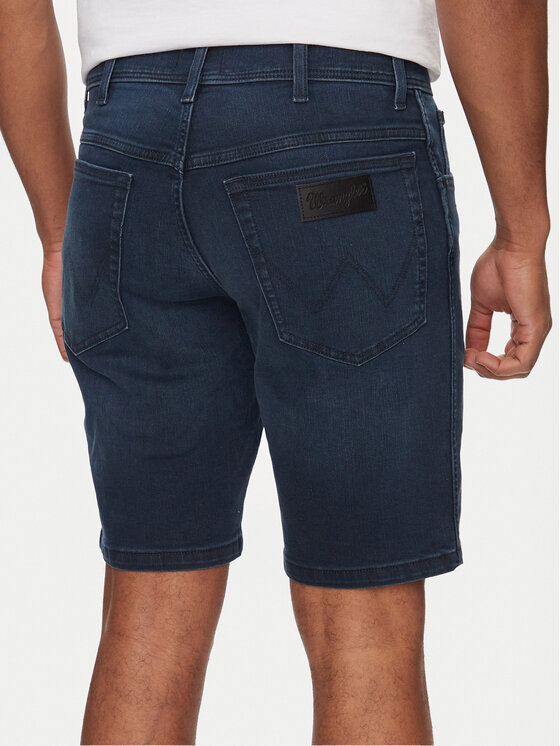 Wrangler Wrangler Pantaloncini di jeans Texas 112350904 Blu scuro Regular Fit