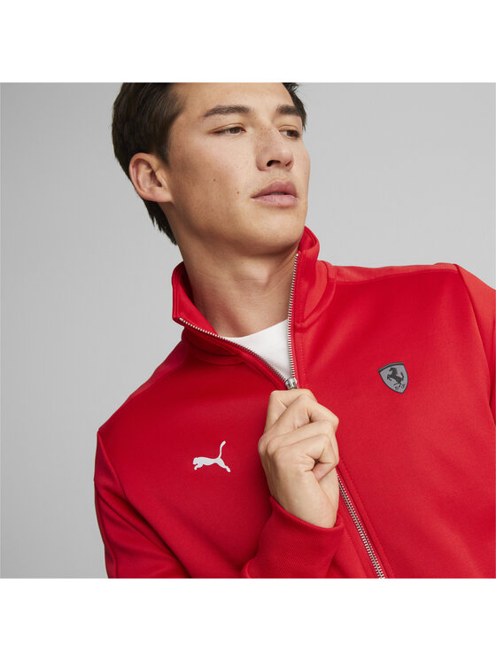 Puma Puma Bluza 538333 Czerwony Regular Fit