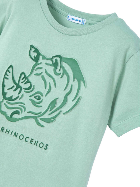 Mayoral Mayoral Tricou 3042 Verde Regular Fit