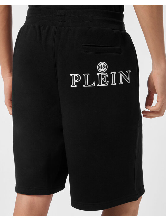 PHILIPP PLEIN PHILIPP PLEIN Pantaloncini sportivi 24623 Nero Jogger Fit