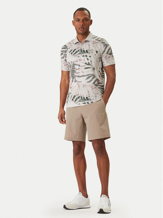 EA7 Emporio Armani EA7 Emporio Armani Pantaloni scurți sport 7M000194 AF14589 U6167 Bej Regular Fit