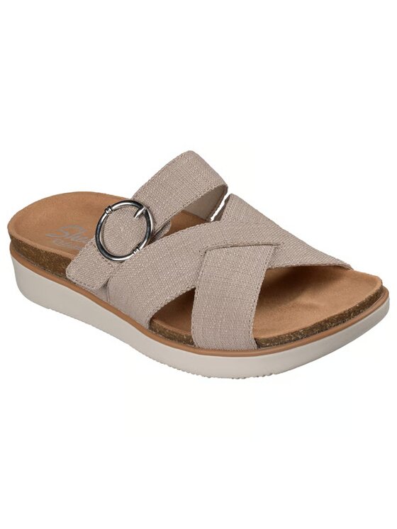 Skechers Skechers Klapki 119870 TPE Beżowy