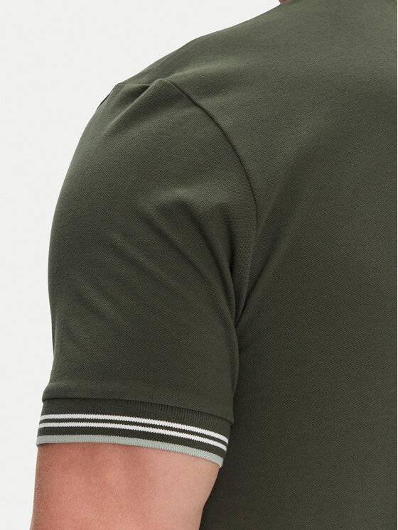 BOSS BOSS Polo majica Paul 50506193 Zelena Slim Fit