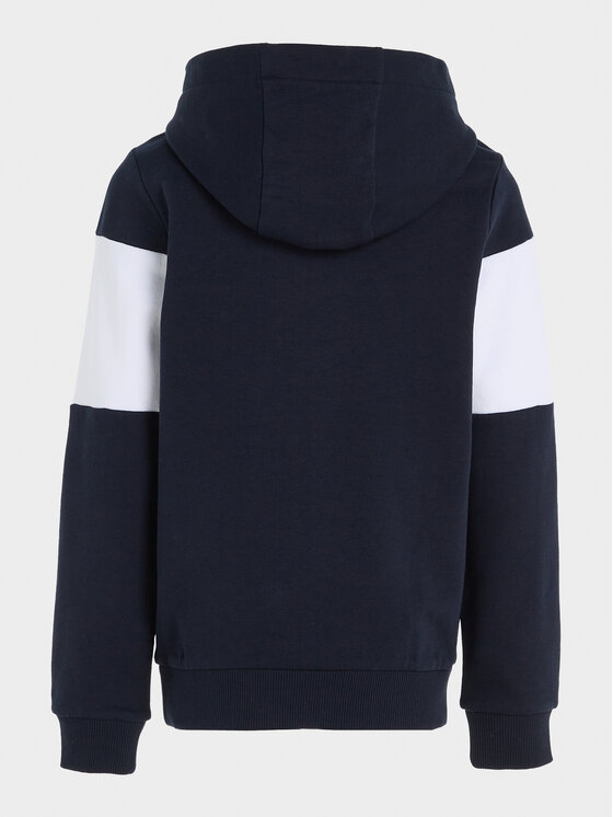 Tommy Hilfiger Tommy Hilfiger Sweatshirt Essential Colorblock KB0KB08385 S Dunkelblau Regular Fit