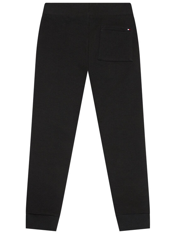 Tommy Hilfiger Tommy Hilfiger Долнище анцуг Essential KS0KS00214 Черен Regular Fit