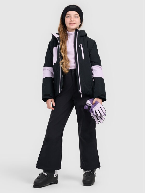 4F 4F Kurtka narciarska SKI CLASSIC Czarny Regular Fit