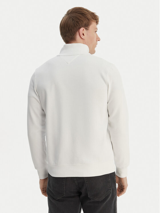 Tommy Hilfiger Tommy Hilfiger Felpa Embro MW0MW42466 Bianco Regular Fit