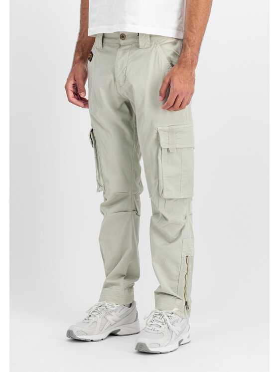 Alpha Industries Alpha Industries Spodnie cargo Task Force Pant Szary Tapered Fit