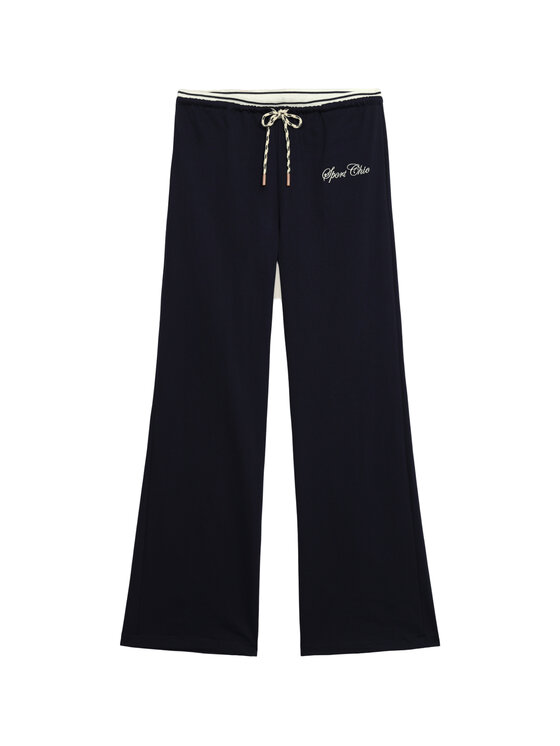 Oltre Oltre Pantaloni di tessuto P800J002484N034 Blu Regular Fit