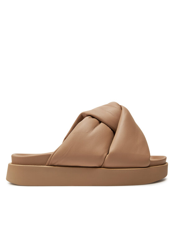Inuikii Inuikii Şlapi Soft Crossed 70104-140 Bej