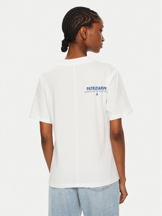 Patrizia Pepe Patrizia Pepe T-shirt 8M1687/J261-W103 Bianco Regular Fit