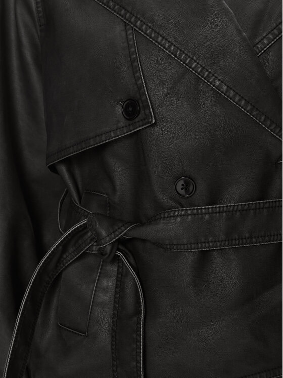 Noisy May Noisy May Giacca in similpelle Romy 27028692 Nero Regular Fit