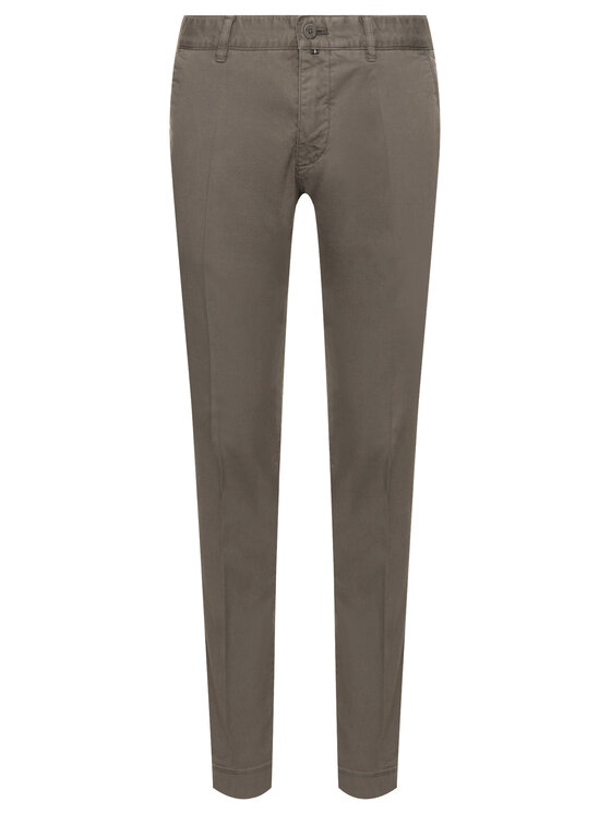 Marc O'Polo Marc O'Polo Chino nohavice B21 0108 10064 Sivá Tapered Fit