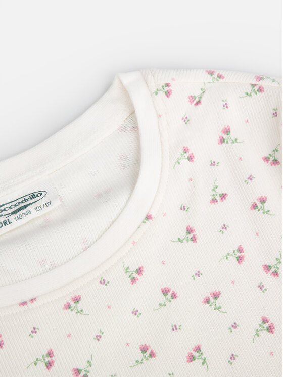 Coccodrillo Coccodrillo Pyjama WC4448223PJS Écru Regular Fit