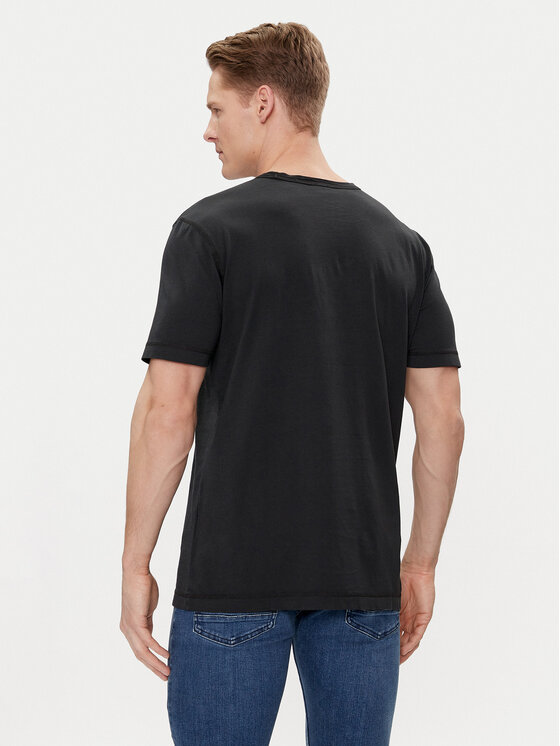 BOSS Boss T-Shirt Tokks 50502173 Czarny Regular Fit