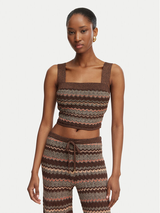 Marciano Guess Marciano Guess Top G6GR15 Z0643 Braun Regular Fit