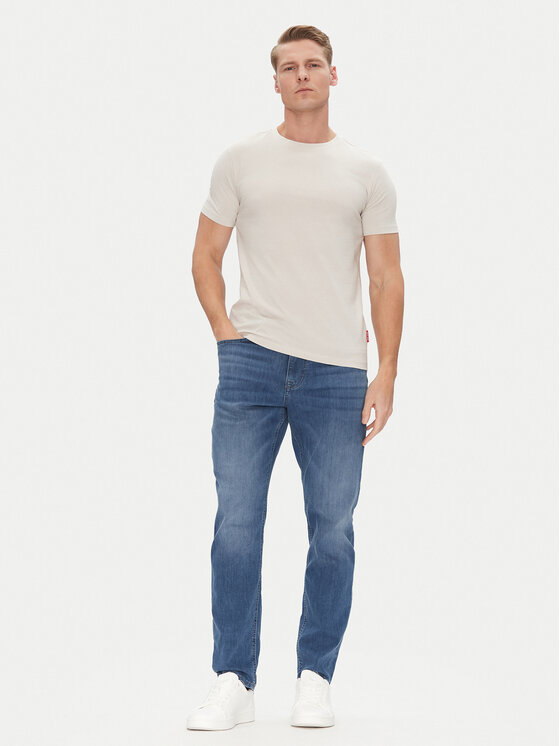 JOOP! Jeans JOOP! Jeans T-Shirt 15 JJJ-32Alphis 30045926 Beżowy Modern Fit