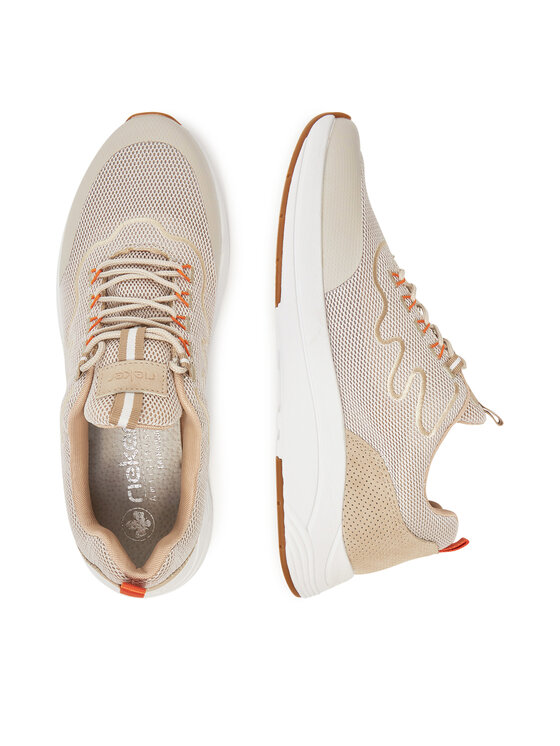 Rieker Rieker Sneakersy N8504-60 Beżowy
