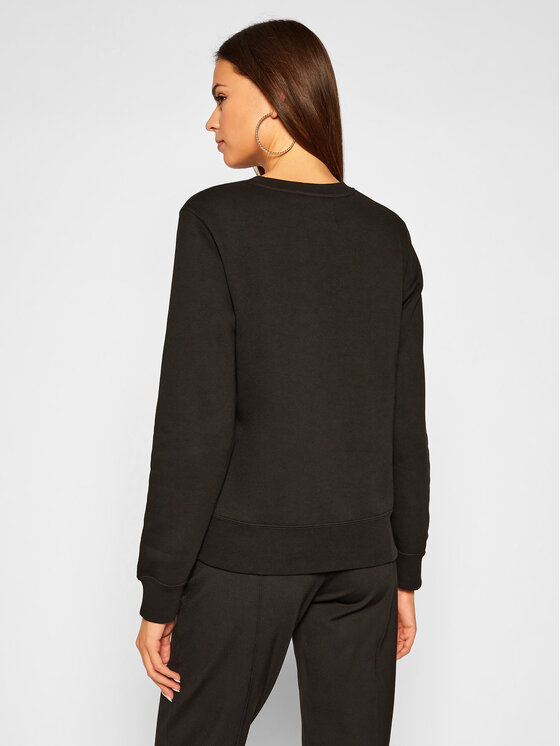 Calvin Klein Jeans Felpa J20J214807 Nero Regular Fit • Modivo.it