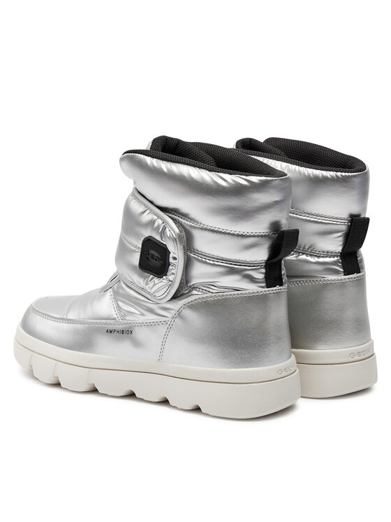 Geox Geox Schneeschuhe Willaboom J46HWC 0LVNF C1007 D Silberfarben