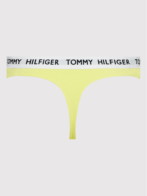 Tommy Hilfiger Tommy Hilfiger Stringi UW0UW02198 Żółty