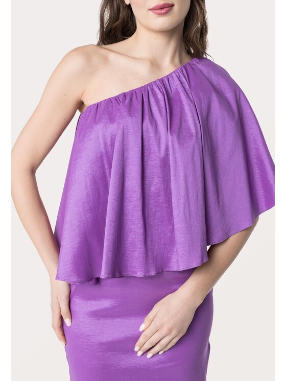 QUIOSQUE QUIOSQUE Každodenné šaty 4UC008 Fialová Regular Fit
