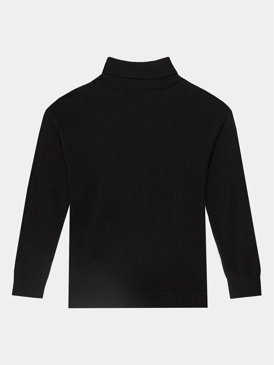 United Colors Of Benetton United Colors Of Benetton Golf 1032C200D Czarny Regular Fit
