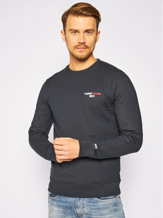 Tommy Jeans Sweatshirt Chest Graphic DM0DM08729 Dunkelblau Regular Fit •  Modivo.de