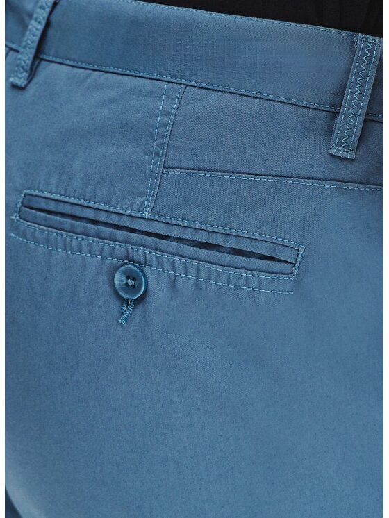 Pako Lorente Pako Lorente Szorty materiałowe P25SN-WS-007 Niebieski Classic Fit