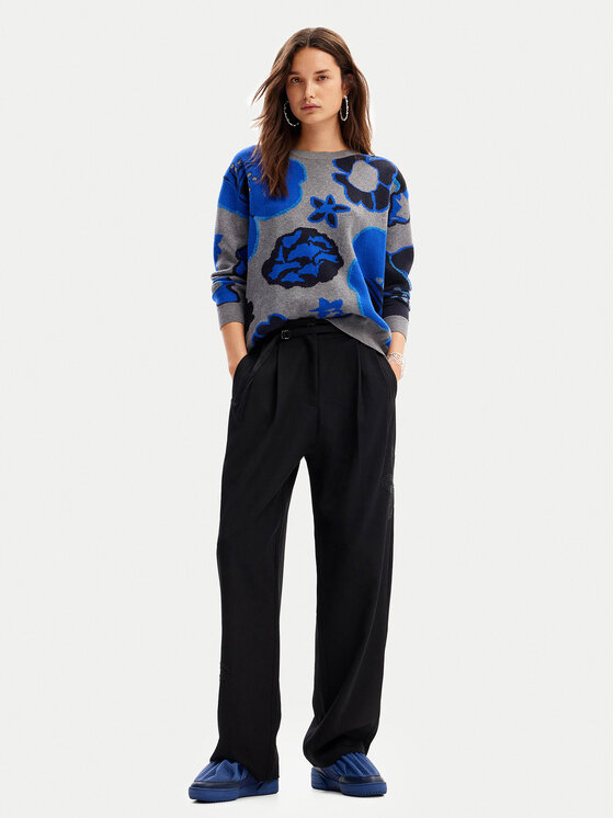 Desigual Desigual Svetr Niagara 24WWJF32 Barevná Regular Fit