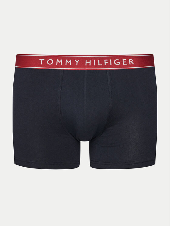 Tommy Hilfiger Tommy Hilfiger Súprava 3 kusov boxeriek UM0UM03457 Tmavomodrá
