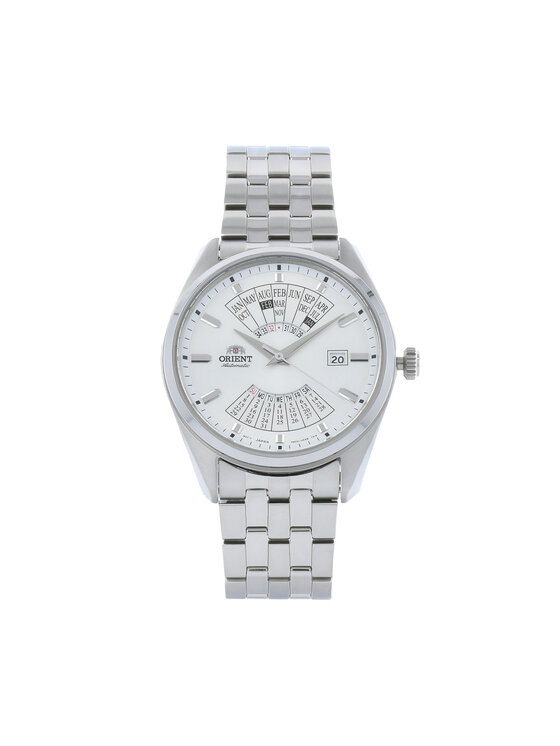 Orient Hodinky Multi Year Calender RA-BA0004S10B Strieborná