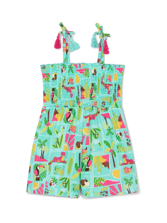 Mayoral Mayoral Jumpsuit 3877 Grün Relaxed Fit