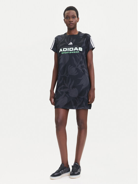 adidas adidas Haljina za svaki dan Tiro x Common Goal Graphic JL7638 Crna Loose Fit