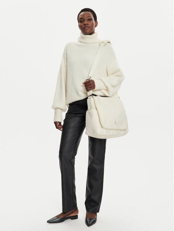 Calvin Klein Jeans Calvin Klein Jeans Torba za prematanje beba Teddy Messenger IU0IU00660 Écru