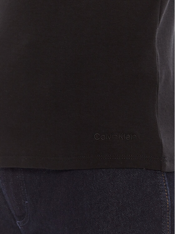 Calvin Klein Calvin Klein Majica LV044C217G Crna Slim Fit
