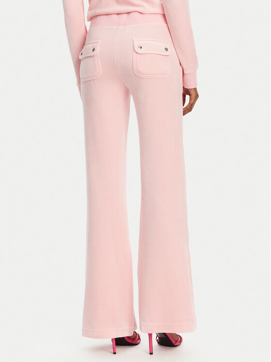 Juicy Couture Juicy Couture Teplákové kalhoty Layla JCBBJ125806 Růžová Regular Fit