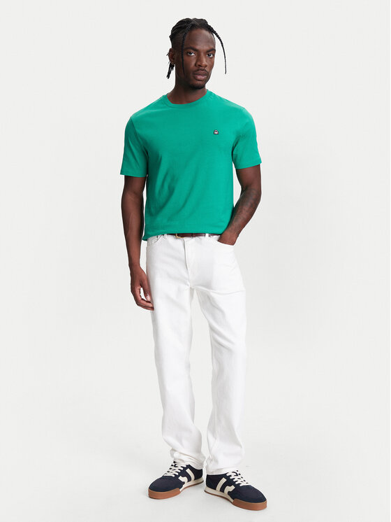 United Colors Of Benetton United Colors Of Benetton T-shirt 3MI5J1AF7 Zelena Regular Fit