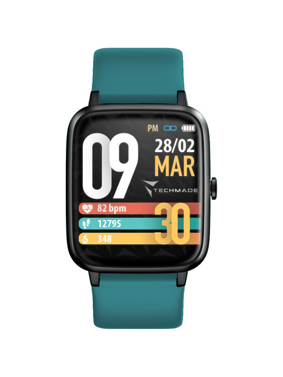 Techmade Techmade Zegarek 8099990144872 Zielony