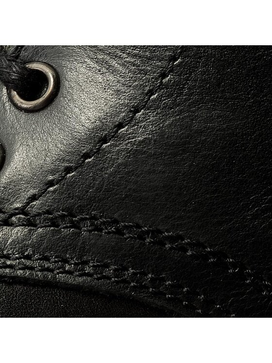 Steve Madden Steve Madden Ботильйони Tarney Biker Boot 91000681-10001-01001 Чорний