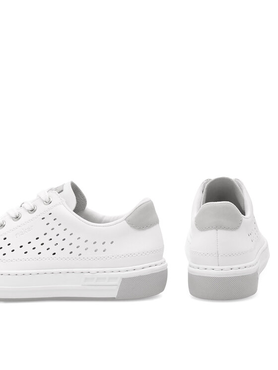 Rieker Rieker Sneakersy L8849-80 Biela