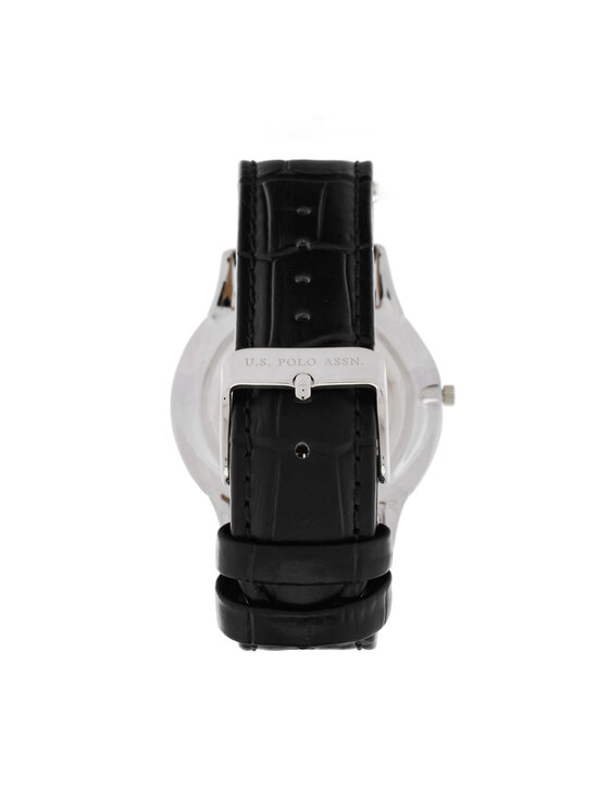 U.S. Polo Assn. U.S. Polo Assn. Pulksteņa un rokassprādzes komplekts Jeremy USP6391TW Melns