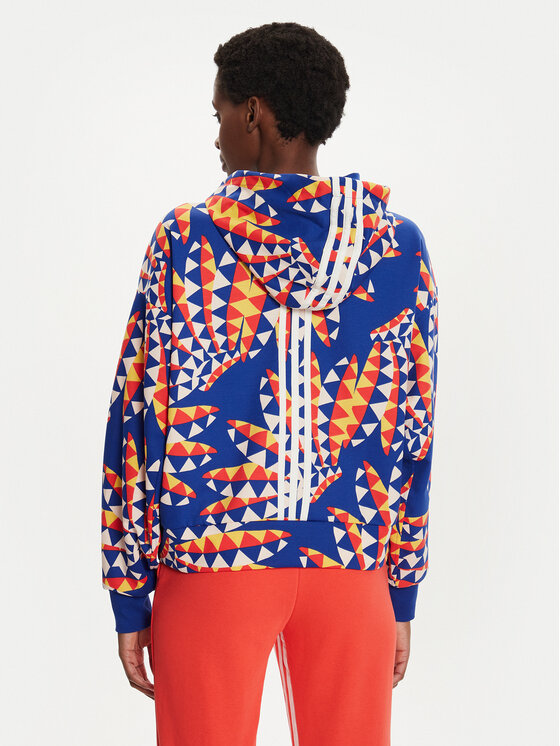 adidas adidas Sweatshirt FARM Rio IQ4490 Blau Loose Fit