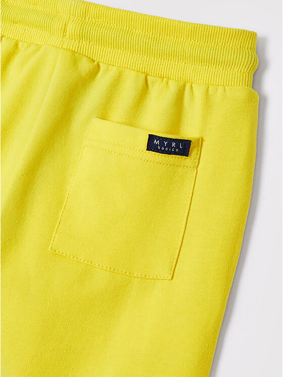 Pantaloni da tuta Giallo Regular Fit