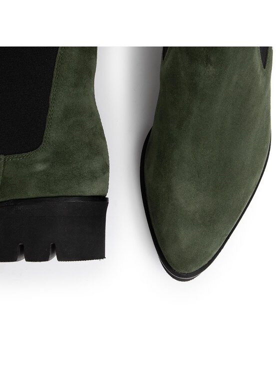 Solo Femme Solo Femme Klassische Stiefeletten 38801-12-G73/000-13-00 Grün