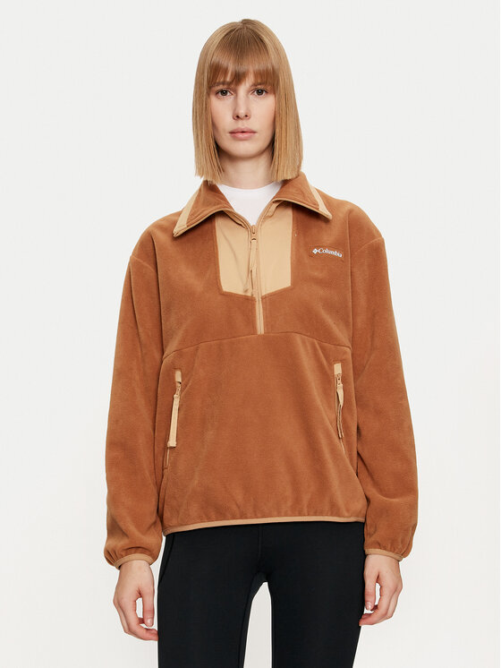 Columbia Fleecová mikina Sequoia Grove 2085453 Hnedá Regular Fit
