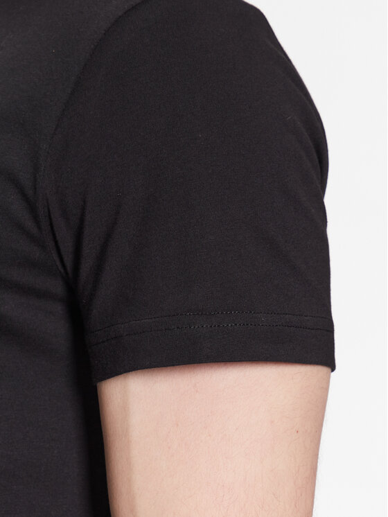 Versace Jeans Couture Versace Jeans Couture T-shirt 74GAHF01 Nero Regular Fit