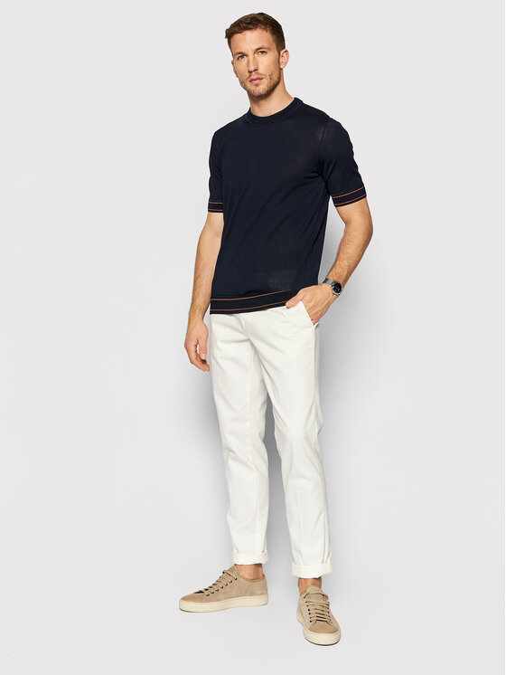 Maglione Horelli 50452407 Blu scuro Regular Fit