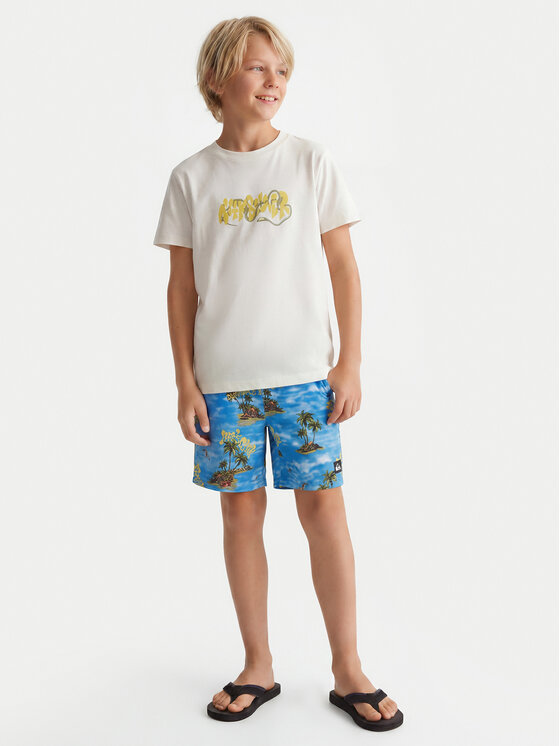 Quiksilver Quiksilver Kopalne hlače Everyday EQBJV03501 Modra Regular Fit